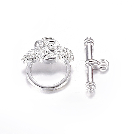 Tibetan Style Toggle Clasps LS-LF0026Y-S-1