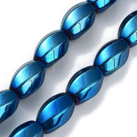 Synthetic Non-magnetic Hematite Beads Strands G-P545-G02-01E-1