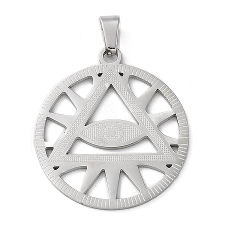 Non-Tarnish 201 Stainless Steel Pendants LS-STAS-D041-13P-1