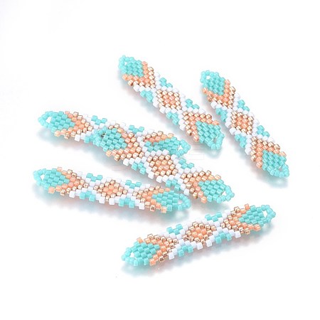 MIYUKI & TOHO Handmade Japanese Seed Beads Links SEED-A027-T15-1