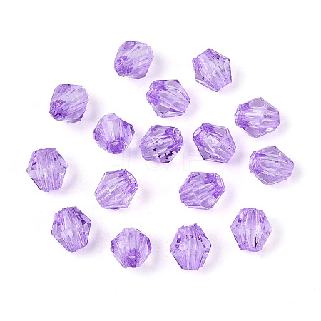 Transparent Acrylic Beads TACR-S146-4mm-19-1