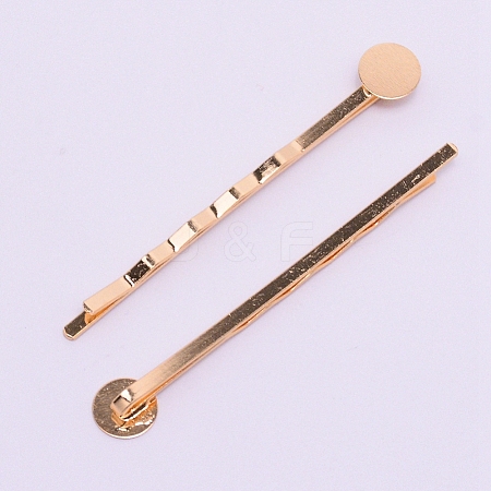 Iron Hair Bobby Pin Findings LS-IFIN-WH0053-37KCG-1