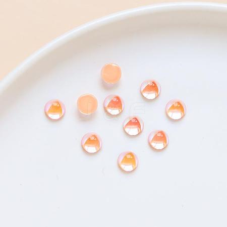 Translucent Resin Cabochons BAPE-PW0002-12A-1