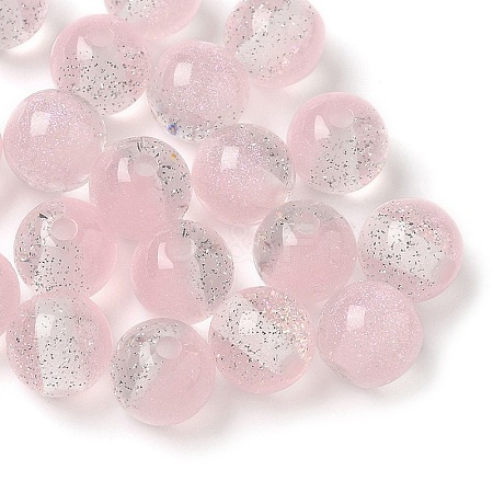 Two Tone Resin Beads RESI-Q025-02A-D-1