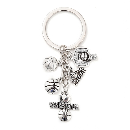 Zinc Alloy Keychains KEYC-I118-01ASP-04-1