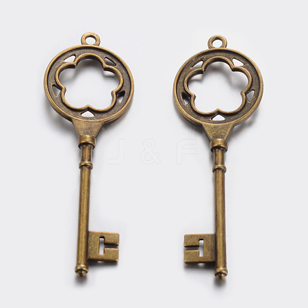 Tibetan Style Alloy Big Pendants LS-TIBEP-3580-AB-LF-1