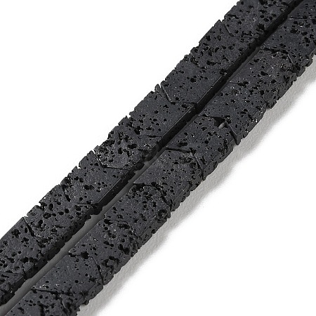 Synthetic Lava Rock Dyed Beads Strands G-H311-03-04-1