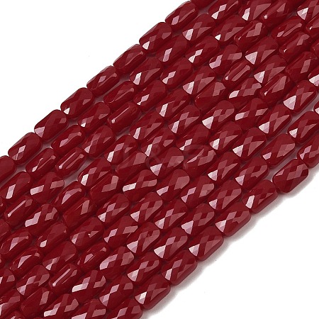 Opaque Glass Beads Strands GLAA-Z018-D24-1