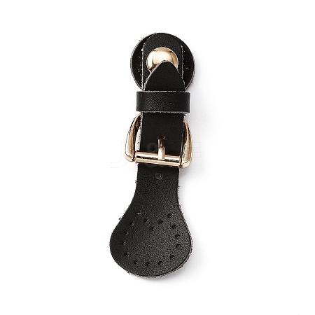 Cowhide Sew on Toggle Buckles FIND-WH0114-36B-1