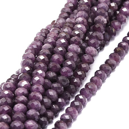 Natural Ruby Beads Strands G-E569-I17-1