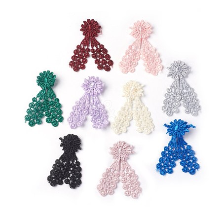 Polyester Lace Costume Accessories FIND-G013-11-1