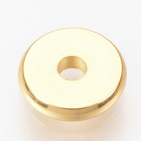 Brass Spacer Beads KK-Q738-8mm-04G-1