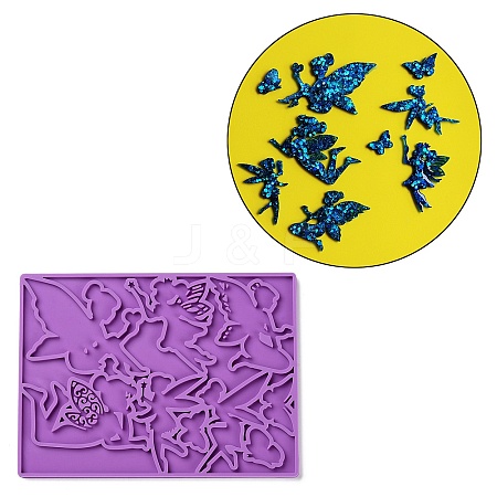 Fairy & Butterfly Cabochon DIY Silicone Molds SIMO-R002-06-1