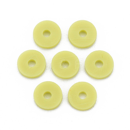 Handmade Polymer Clay Beads CLAY-R067-8.0mm-B10-1