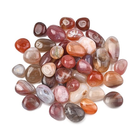Natural Crimson Agate Beads G-G348-01A-20-1
