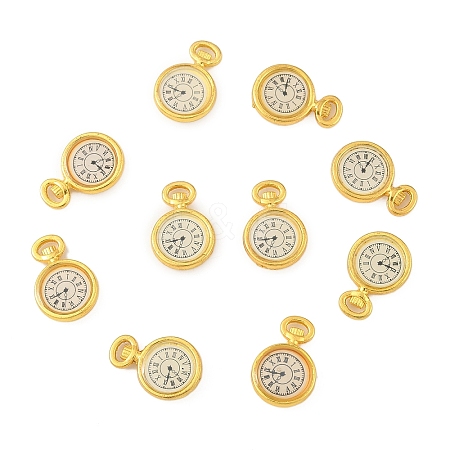 10Pcs Alloy Enamel Pendants FIND-YW0007-87G-1