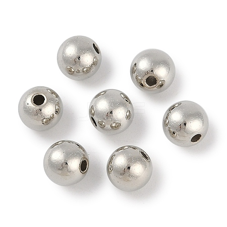 CCB Plastic Round Beads X1-ALUM-U001-08C-04-1