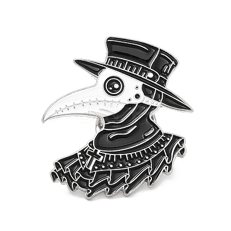 Plague Doctor Enamel Pin X-JEWB-I022-11H-P-1