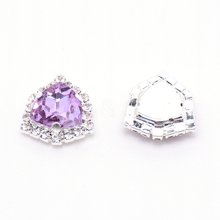 Glass Rhinestone Sew on Rhinestone RB-WH0004-02P-07-1