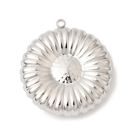 304 Stainless Steel Pendants STAS-B128-06P-02-1