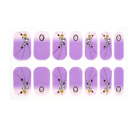 Full Cover Nombre Nail Stickers MRMJ-S060-ZX3303-1