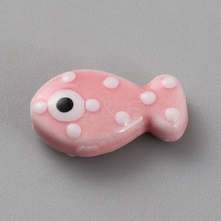 Handmade Porcelain Beads LS-PORC-WH20001-02D-1