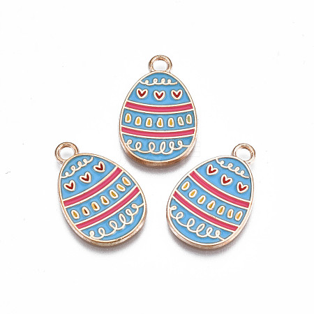 Alloy Enamel Pendants ENAM-S115-154-1