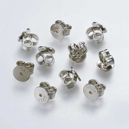 925 Sterling Silver Ear Nuts STER-K037-053A-1