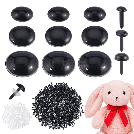 600Pcs 3 Styles Resin Doll Eyes DIY-PH0036-24-1