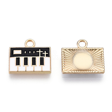 Eco-Friendly Zinc Alloy Charms FIND-N048-59E-NR-1