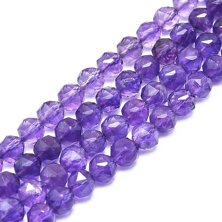 Natural Amethyst Beads Strands G-F715-003-1