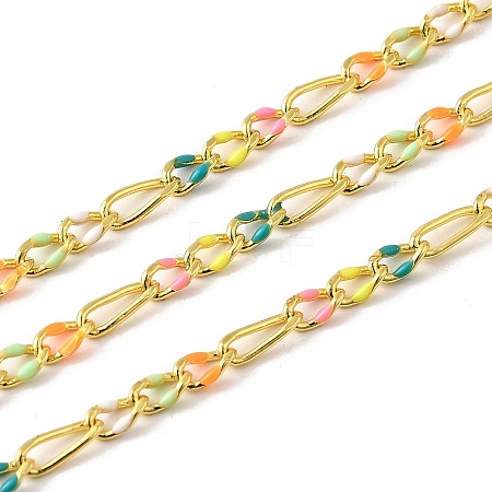 Brass Figaro Chains CHC-F020-13G-07-1