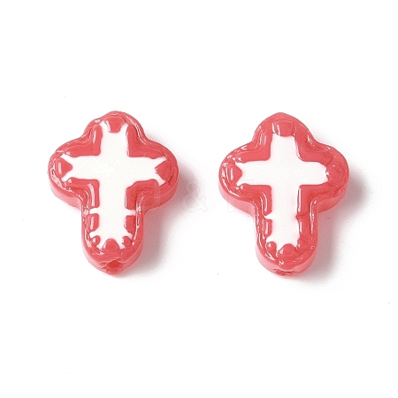 Baking Paint Glass Enamel Beads BLOW-D300-06C-1