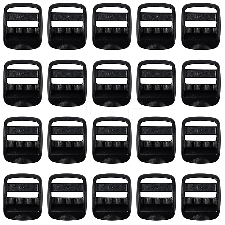 30Pcs Plastic Ladder Lock Slider Buckles KY-CY0001-23A-1