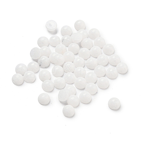 Natural White Jade Cabochons G-Q173-01A-18-1