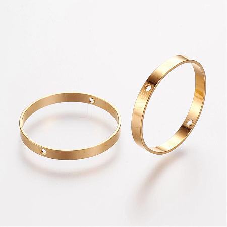 Brass Bead Frames KK-F696-20mm-G-1