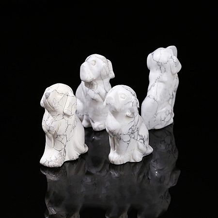 Natural Howlite Display Decorations PW-WG57B80-26-1