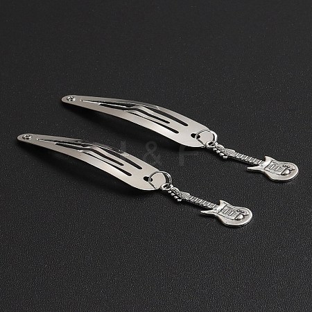 Alloy Snap Hair Clips PW-WG871EF-02-1