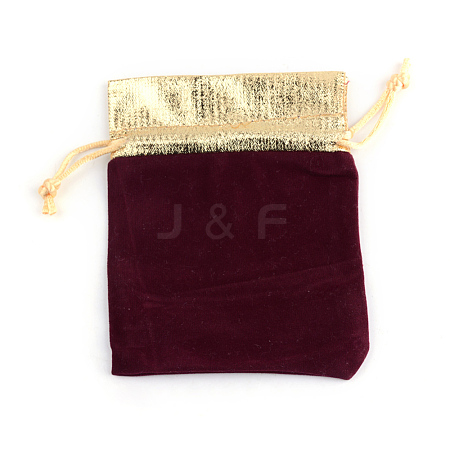 Rectangle Velvet Jewelry Bag X-TP-R001-10x12-03-1