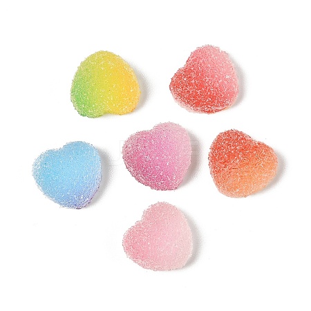 Imitation Candy Food Style Resin Cabochons RESI-R461-01M-1