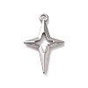 Non-Tarnish 304 Stainless Steel Pendants STAS-E169-17P-1