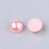 ABS Plastic Imitation Pearl Cabochons SACR-S738-10mm-Z17-2