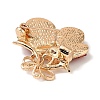 Christmas Alloy Rhinestone Lapel Pins for Backpack Clothes LS-JEWB-C052-01C-KCG-3