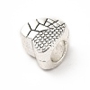 Tibetan Style Alloy European Beads PALLOY-P293-123AS-2