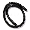 Natural Black Agate(Dyed & Heated) Beads Strands G-G177-F01-01-3