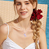 10Pcs Cotton & Metallic Cord Necklace Making NJEW-TAC0054-8