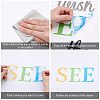 PVC Wall Stickers DIY-WH0228-1023-6
