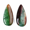 Natural Brazilian Agate Pendants G-S364-099B-2