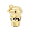 Mother's Day Brass Enamel Pendants X-KK-U062-01A-G-1