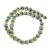 Handmade Evil Eye Lampwork Beads LAMP-C028-01A-03-4